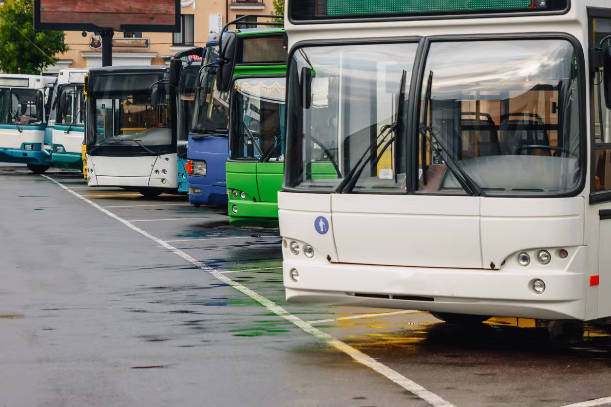 Buses at Bus Station