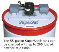 Super Sat® Tank for Transit Rail, Bus & Vehicle Cleanup